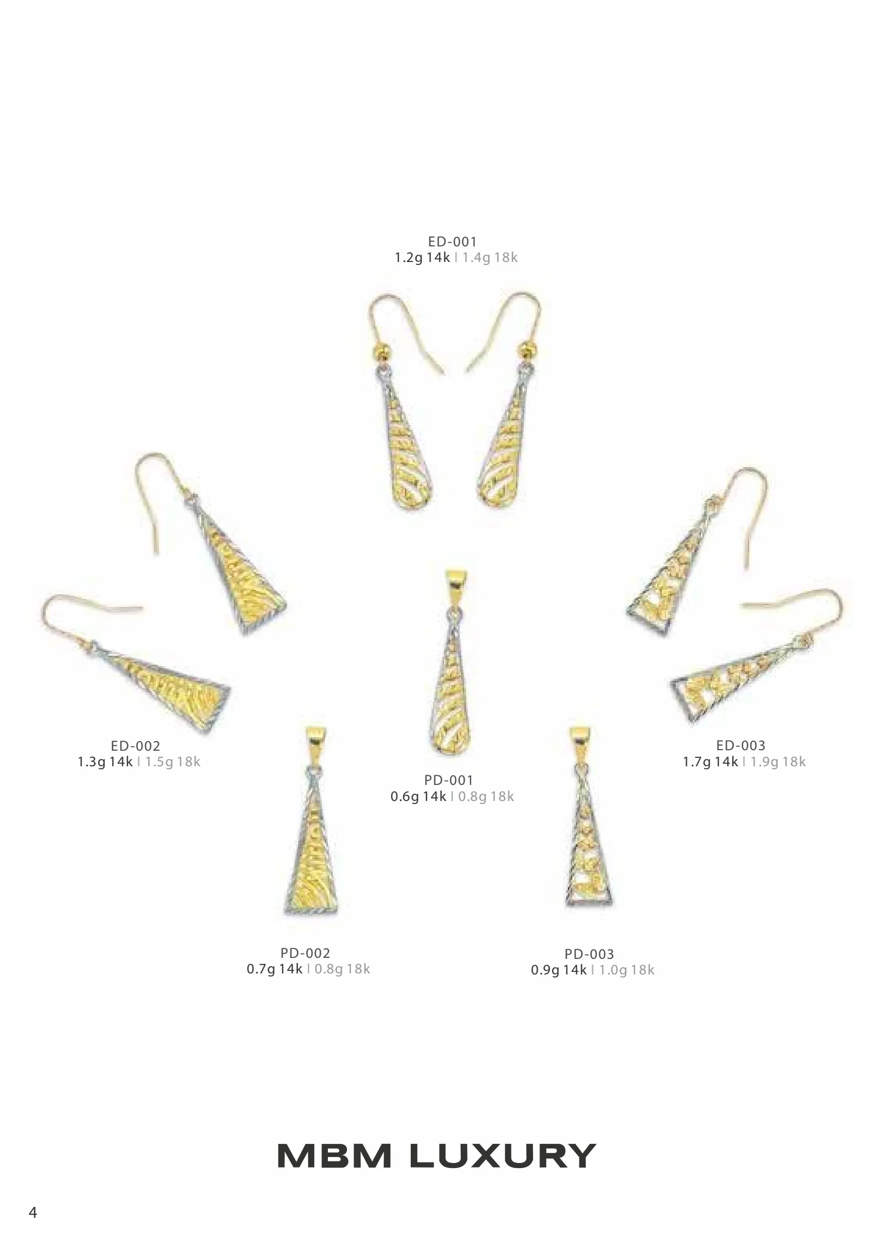 Catálogo MBM Luxury página 4