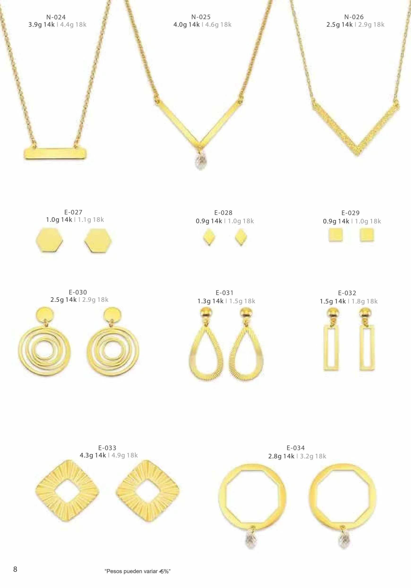 Catálogo MBM Luxury página 8