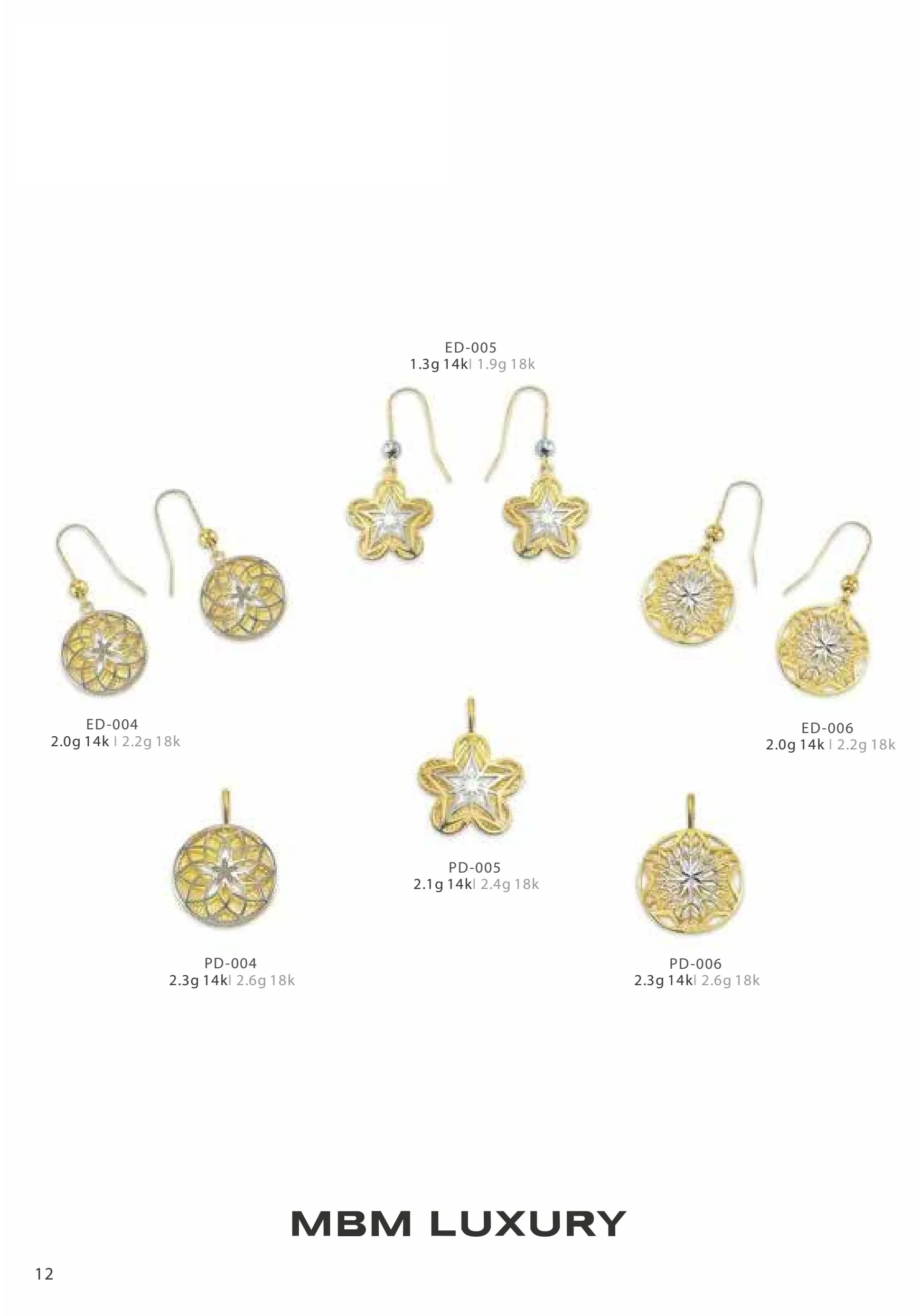 Catálogo MBM Luxury página 12