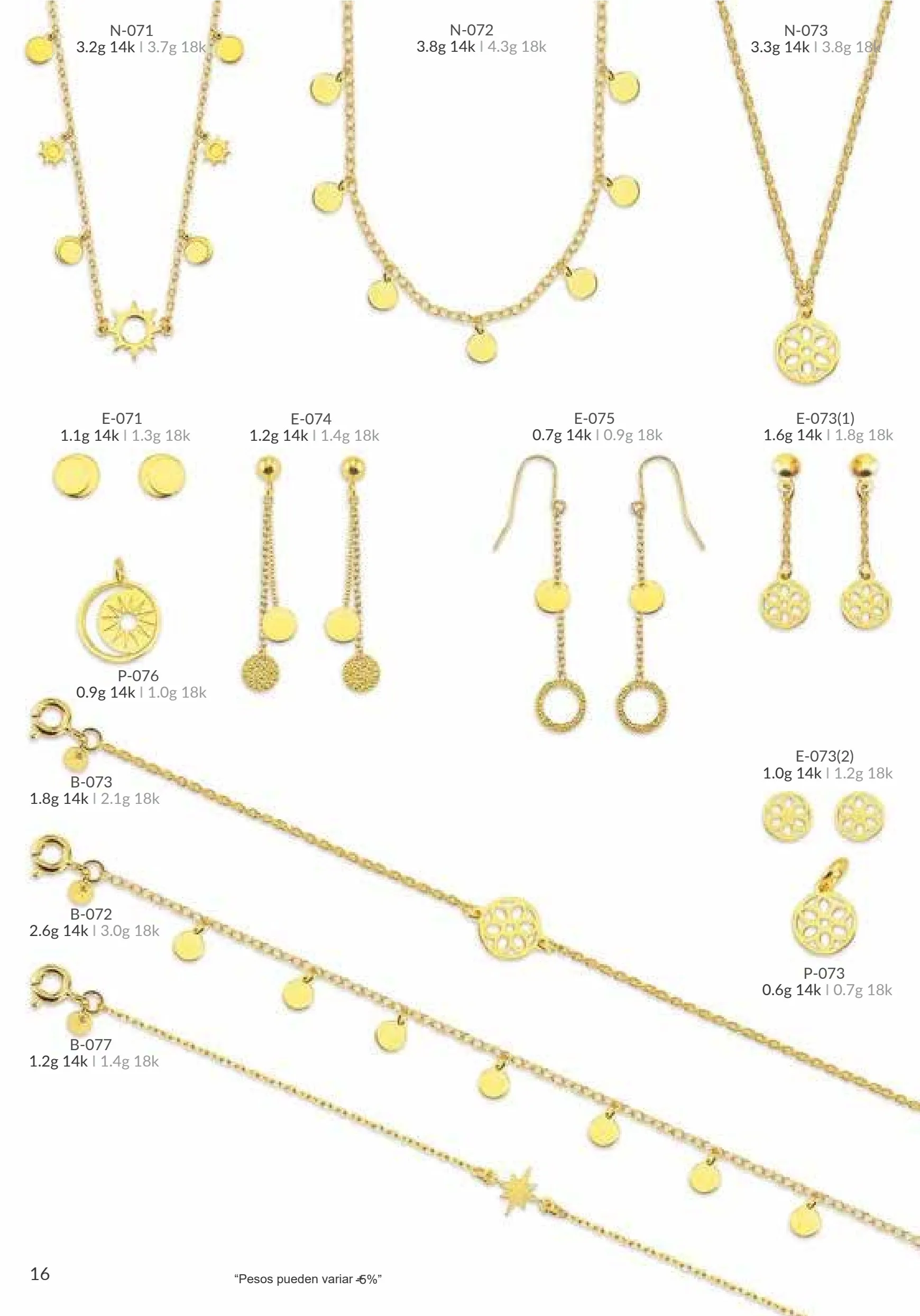 Catálogo MBM Luxury página 16