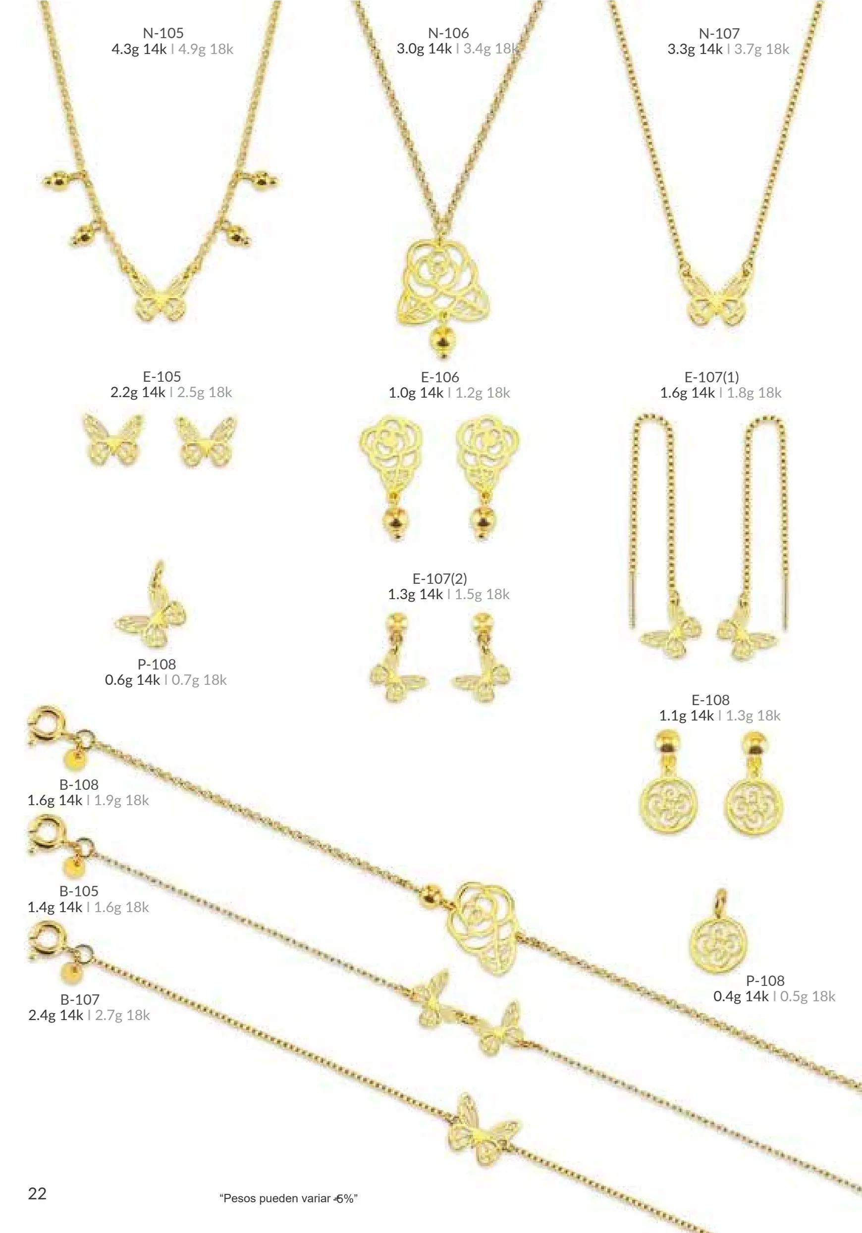 Catálogo MBM Luxury página 22