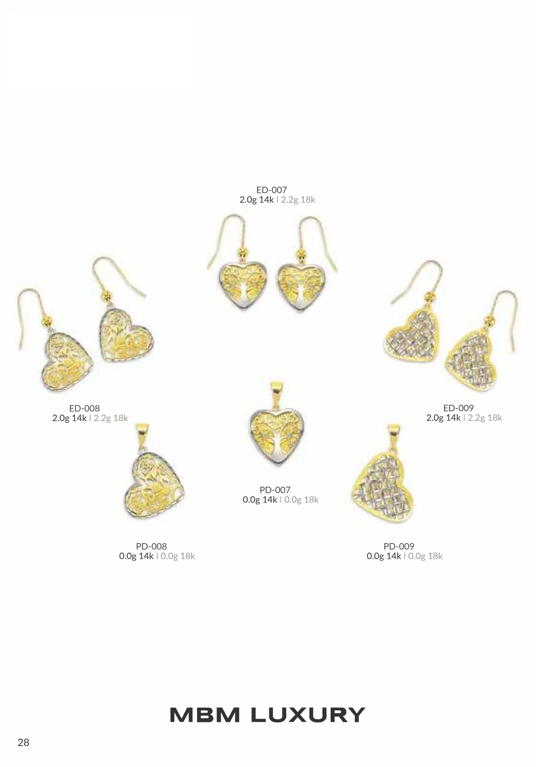 Catálogo MBM Luxury página 28