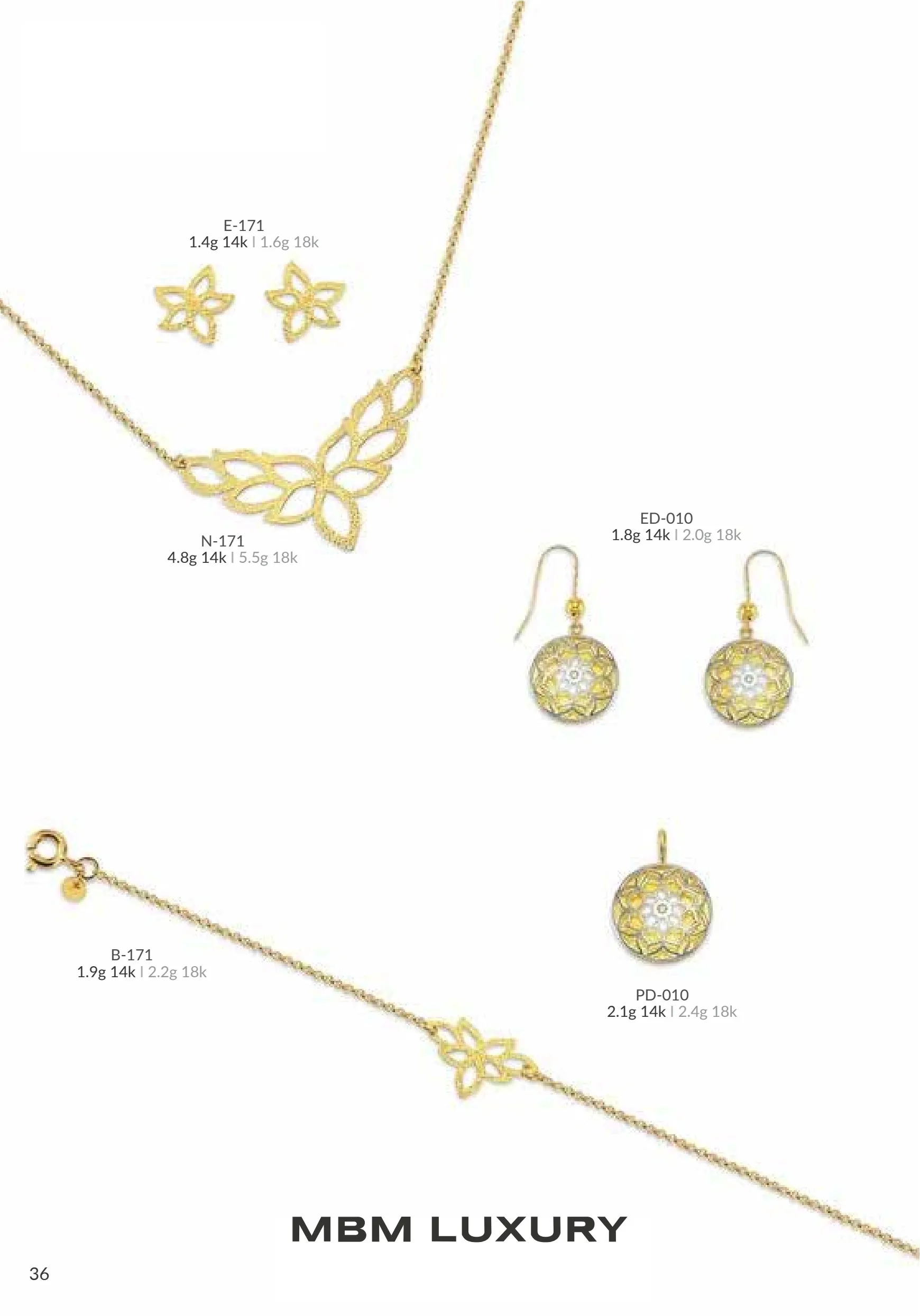 Catálogo MBM Luxury página 36