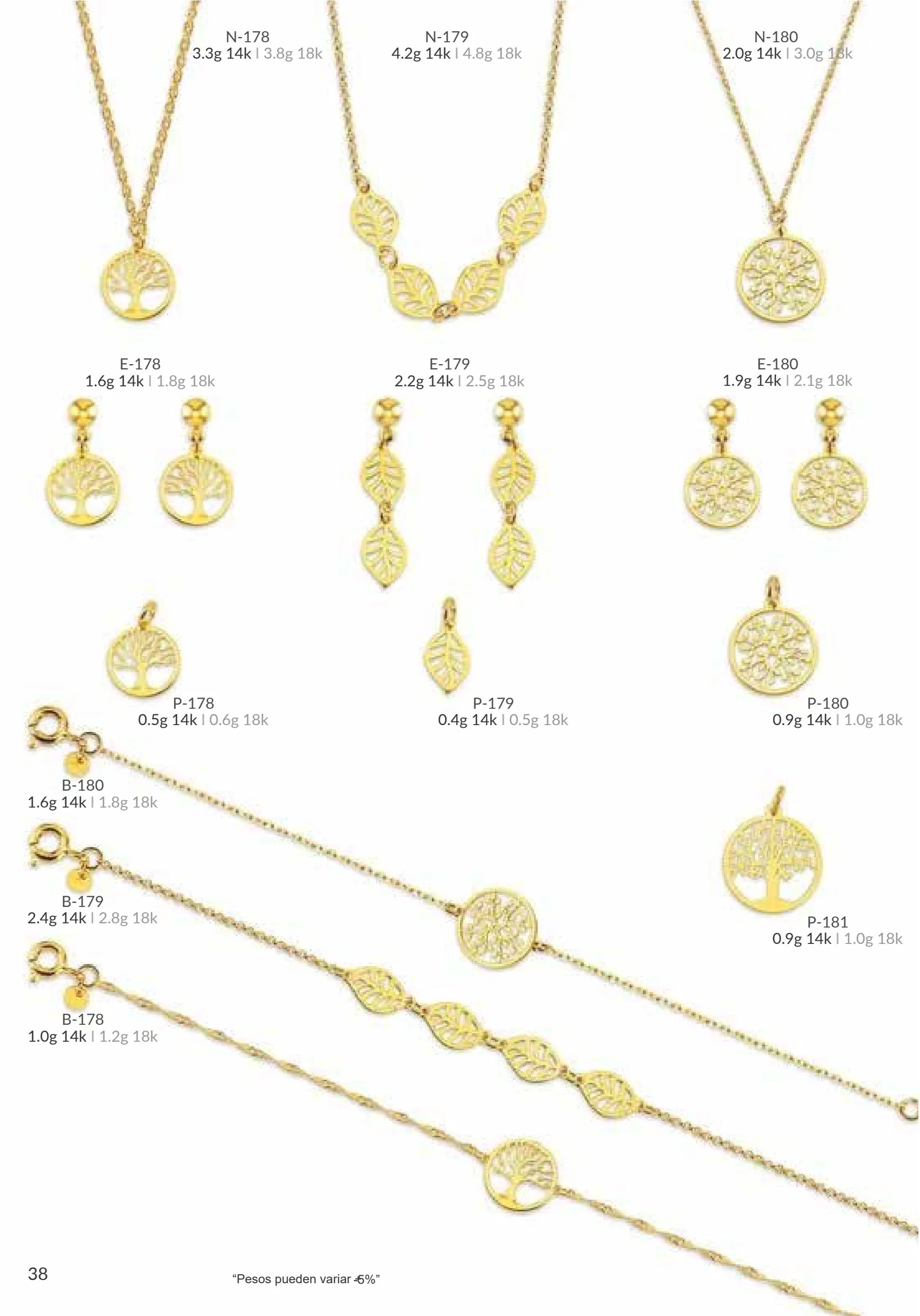 Catálogo MBM Luxury página 38