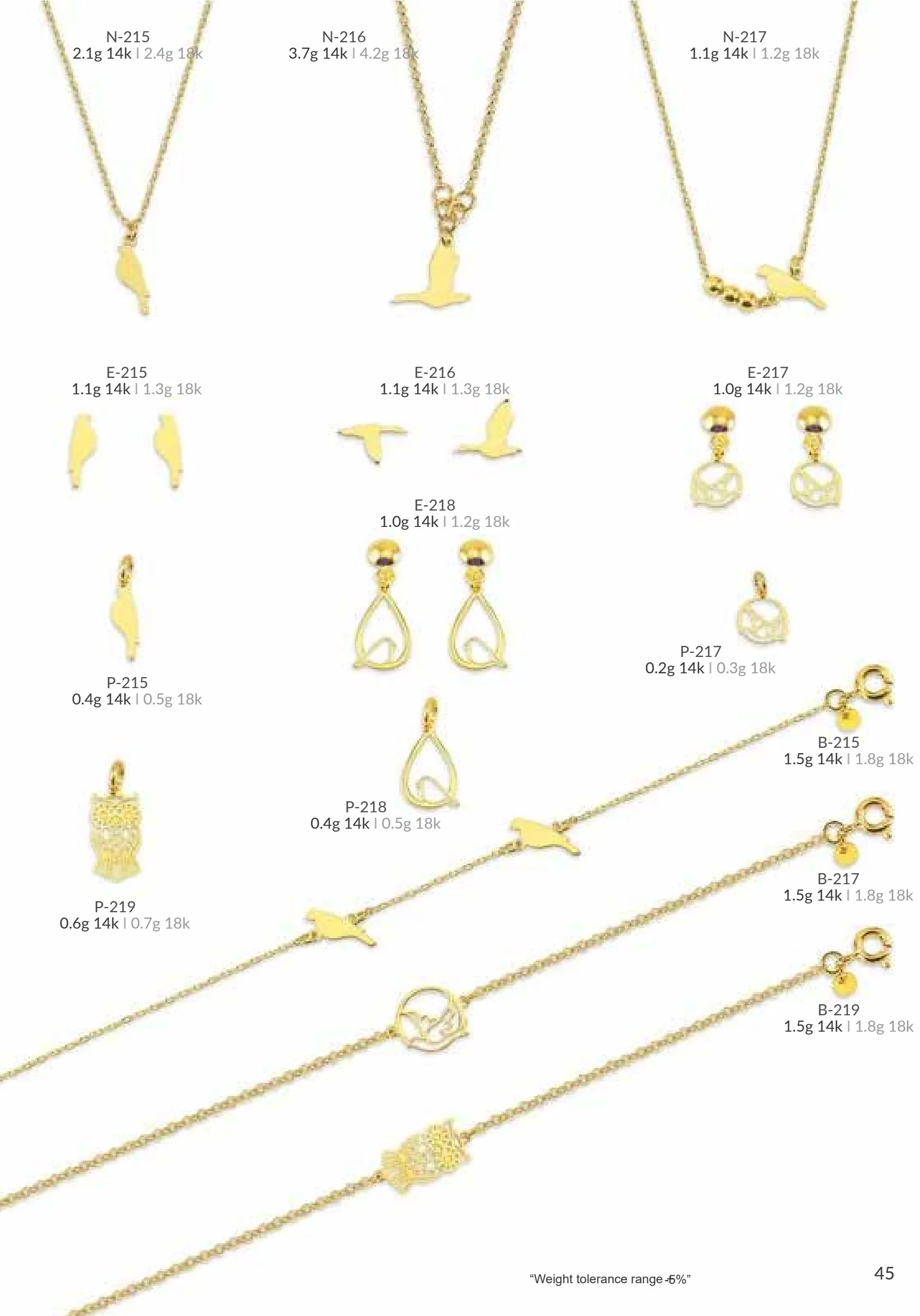 Catálogo MBM Luxury página 45