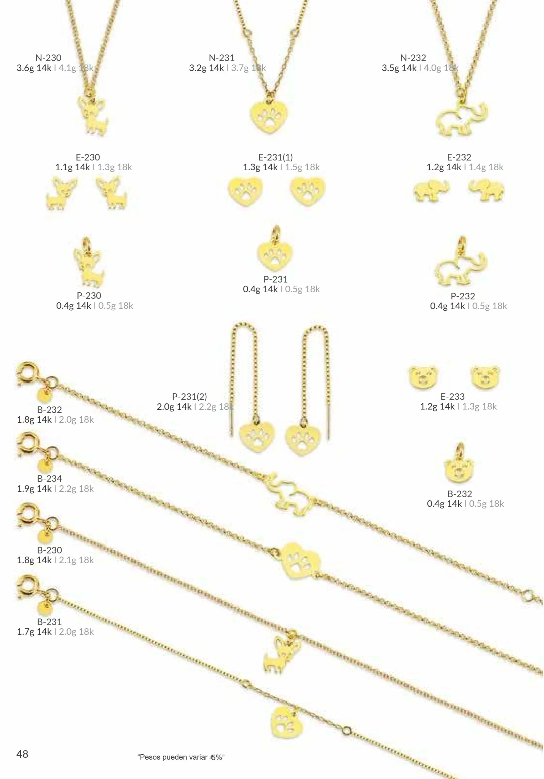 Catálogo MBM Luxury página 48