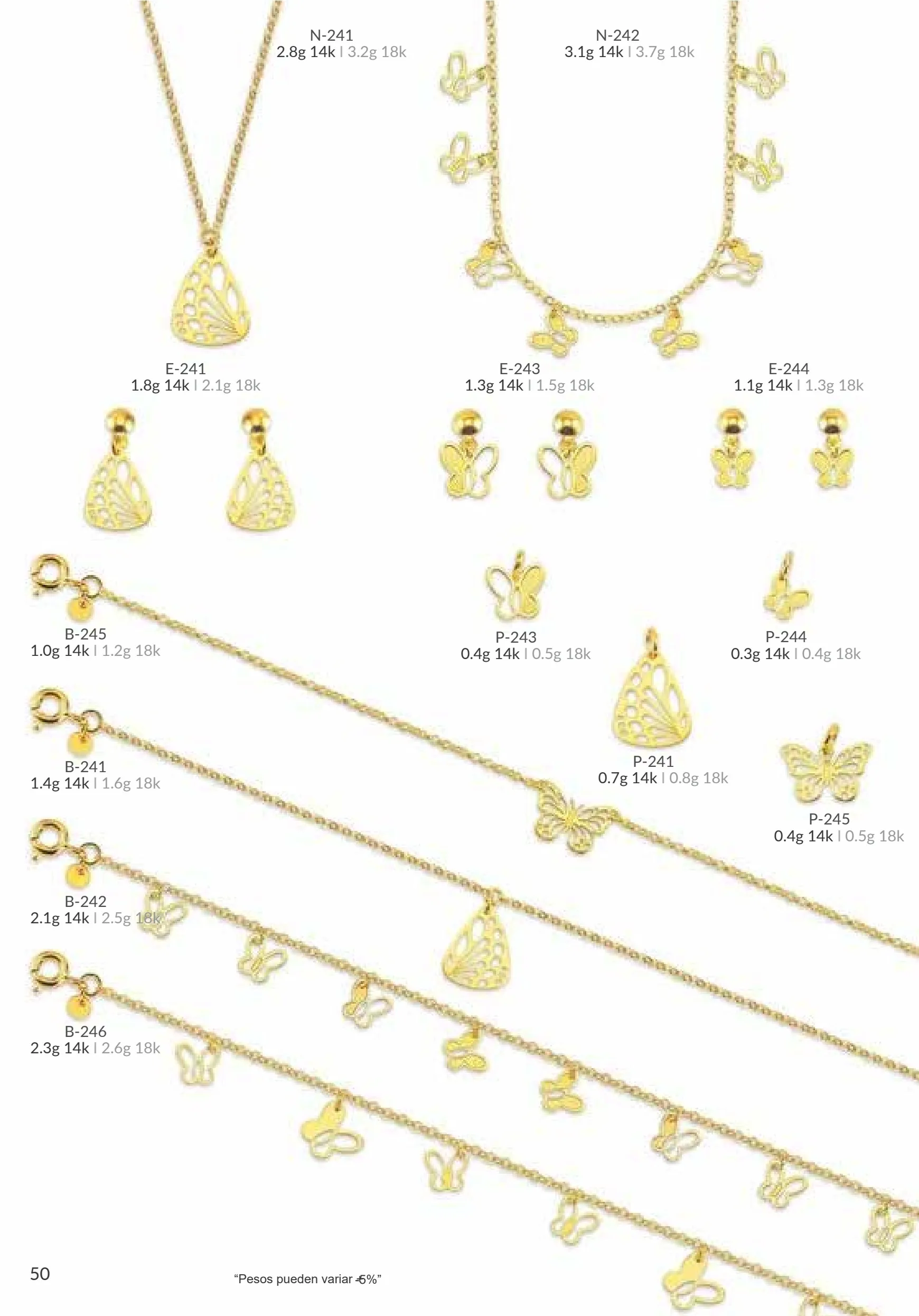 Catálogo MBM Luxury página 50